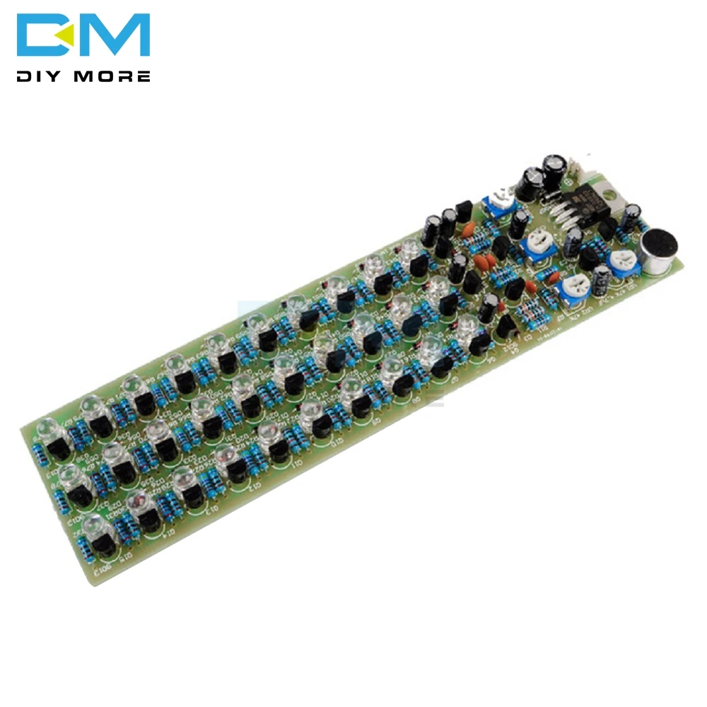 Red Blue Green RGB Voice Control Indicator Level 3 Sections Module