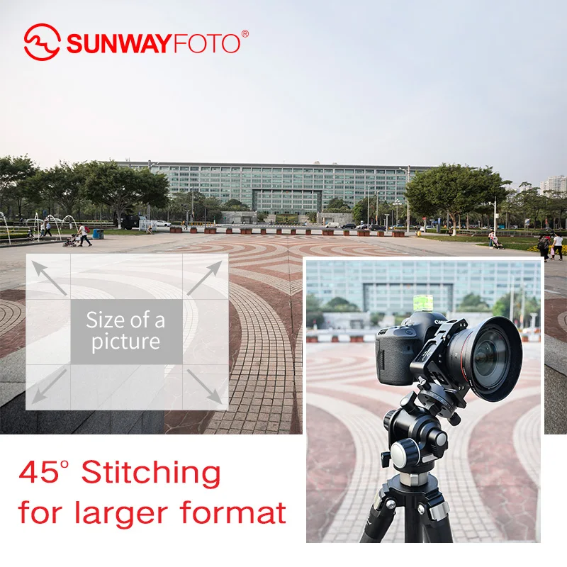 SUNWAYFOTO TS E24 Canon E17 Наклонный кронштейн для объектива штатив БЫСТРОРАЗЪЕМНАЯ