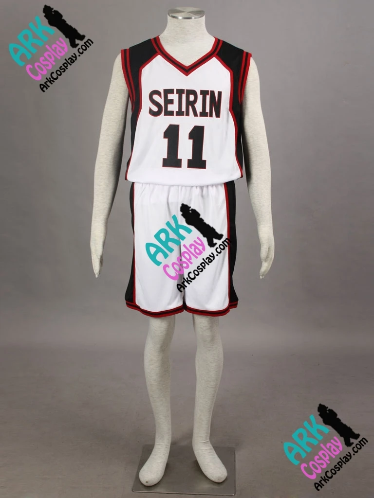 Kuroko no Basuke Tetsuya костюм для косплея белый No.11 мужской Basket косплей Трикотажный