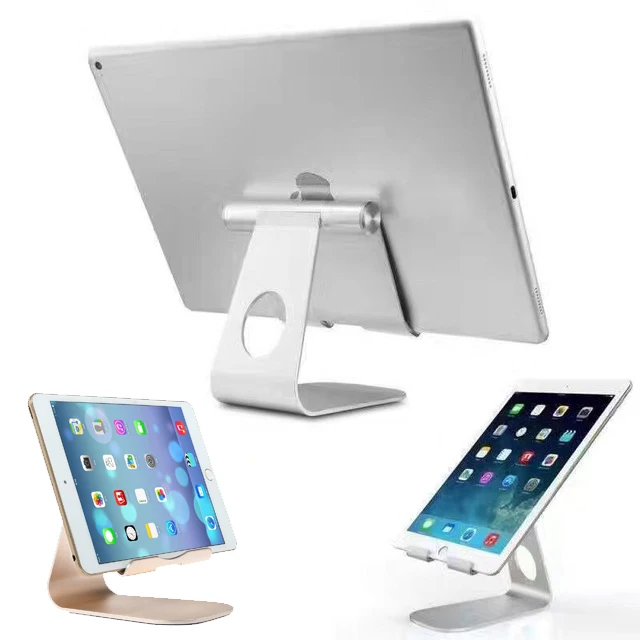 Universal Aluminum Metal Phone Tablet Desk Holder For