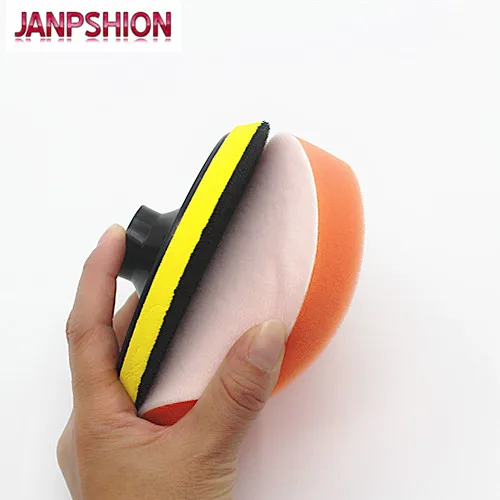 JANPSHION 5 шт. M10 / 125 мм ''губка полировка воском набор полировальных колодок
