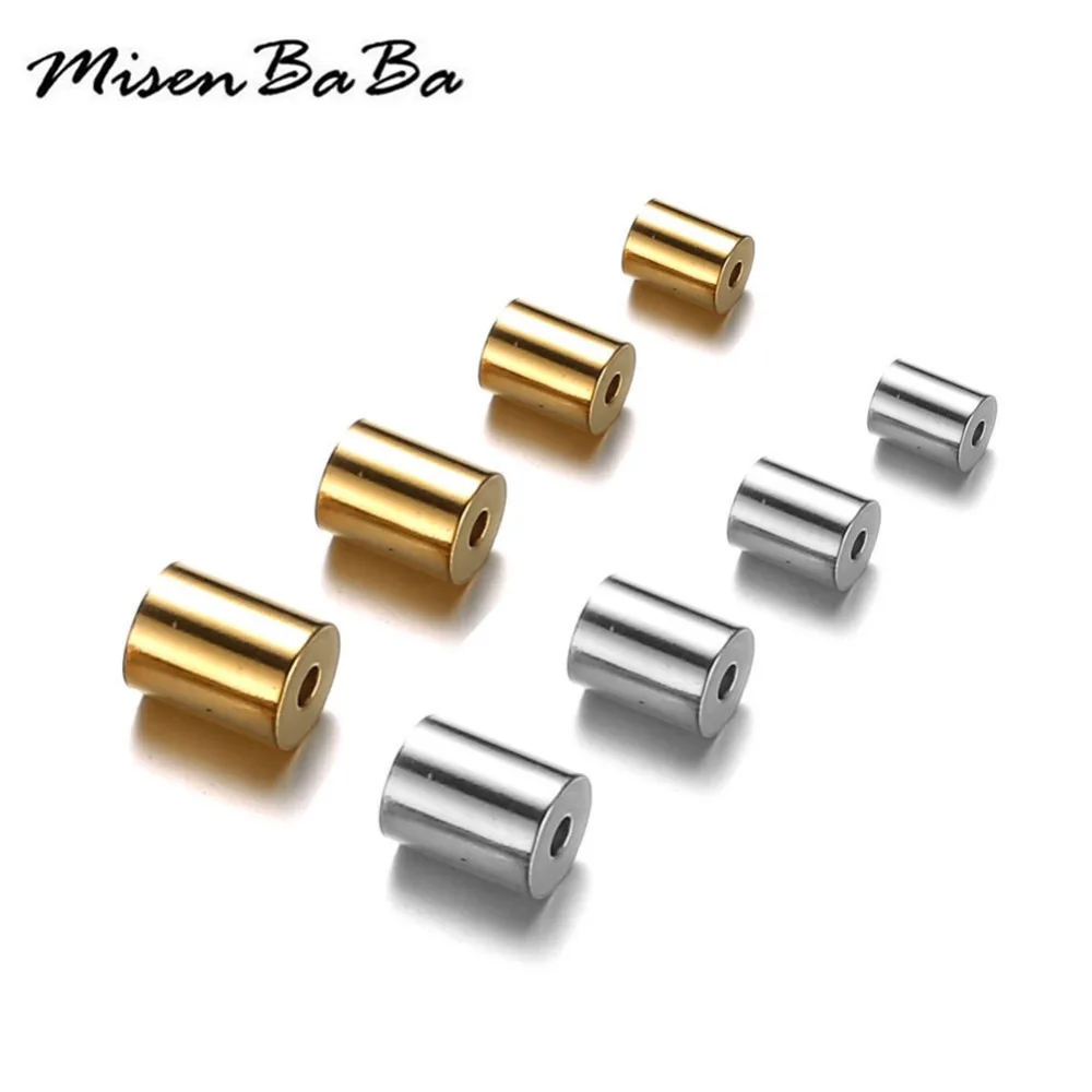 UNICRAFTALE 6 Pz Intagliato Trama Perline Tubi Colonna 24mm Long Bar Perline Distanziatore in Acciaio Inox Argento Antico Perline Allentate Grande Foro 7mm per Creazione Braccialetto Collana Gioielli