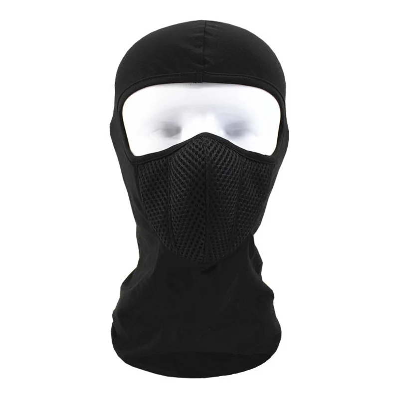 Балаклава мото маска для лица мотоциклетная лицевая маска тактическая страйкбольная Пейнтбольная велосипедная Лыжная армейская маска на все лицо
