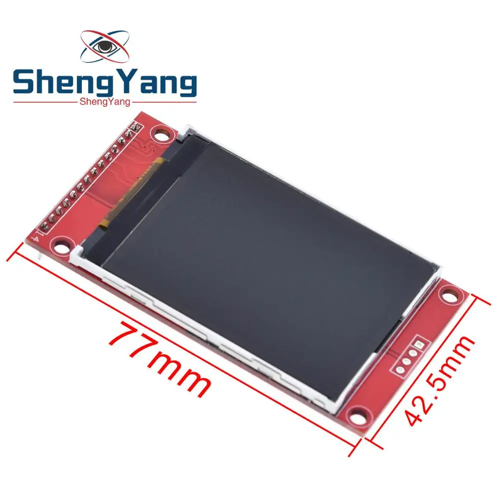 2," 2,4 дюйма 240x320 SPI TFT lcd модуль последовательного порта 5 В/3,3 В PCB адаптер Micro SD карта ILI9341 ЖК-дисплей белый светодиодный для Arduino