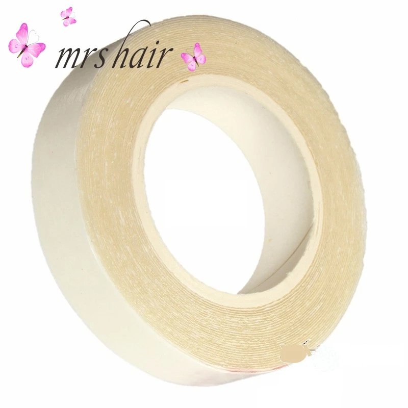1 Roll Water Proof Double Sided PU Hair Extension Human Wig Adhesive Glue Tapes