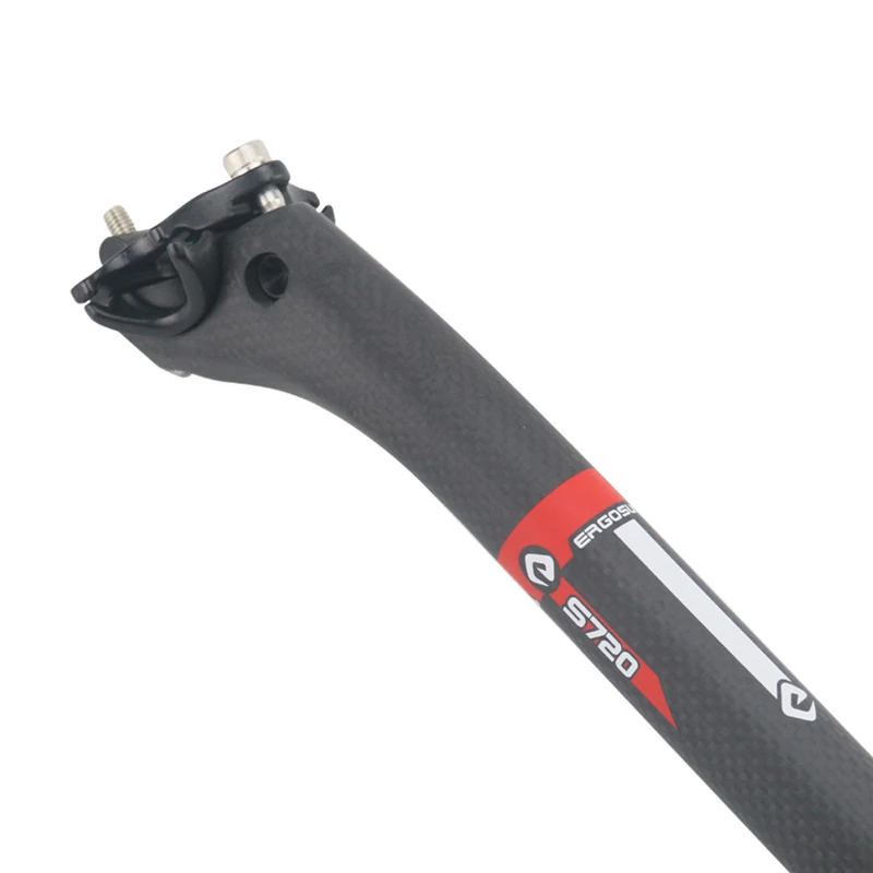 ERGOSUM Bicycle Carbon Seat Post Bike Carbon Seatpost Tube Seatpost MTB 27.230.831.6mm35040mm Bicycle Parts (5)