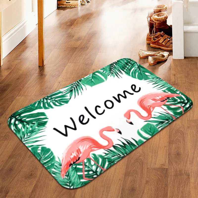 

Soft Rugs Bathroom Carpet Doorway Floor Antiskid Absorbent Printing Bath Mat Kitchen Carpet Rugs Doormat tapete banheiro
