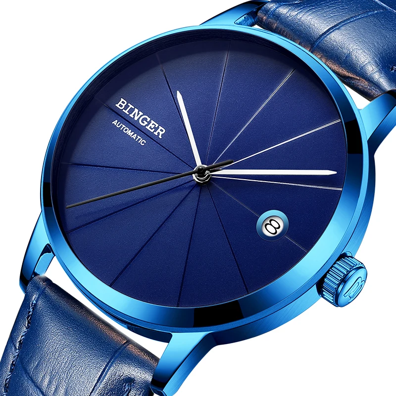 

2018 BINGER Men Watches Luxury Brand automatic mechanical Men Watch Sapphire Wrist Watch Male Japan Movemt reloj hombre B5079-12