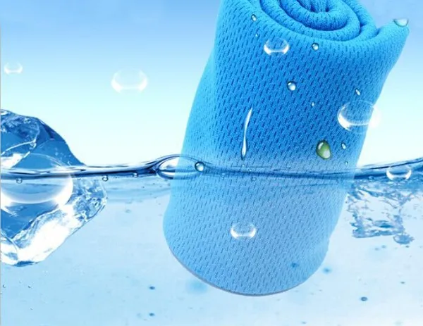 Many Colors Ice Towel Utility Enduring Instant Cooling Towel Heat Relief Reusable Chill Cool