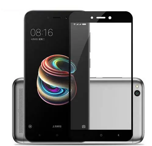 Защитное закаленное стекло для Xiaomi Redmi 5A полное покрытие Защита экрана