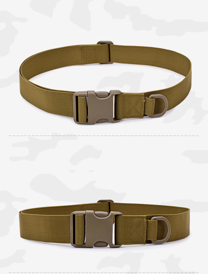 Simple Tactical Belt Outdoor Equipment Wear Bag Riding Inside Nylon Bag Deputy Military Fans Belt Fastening Tape (19)