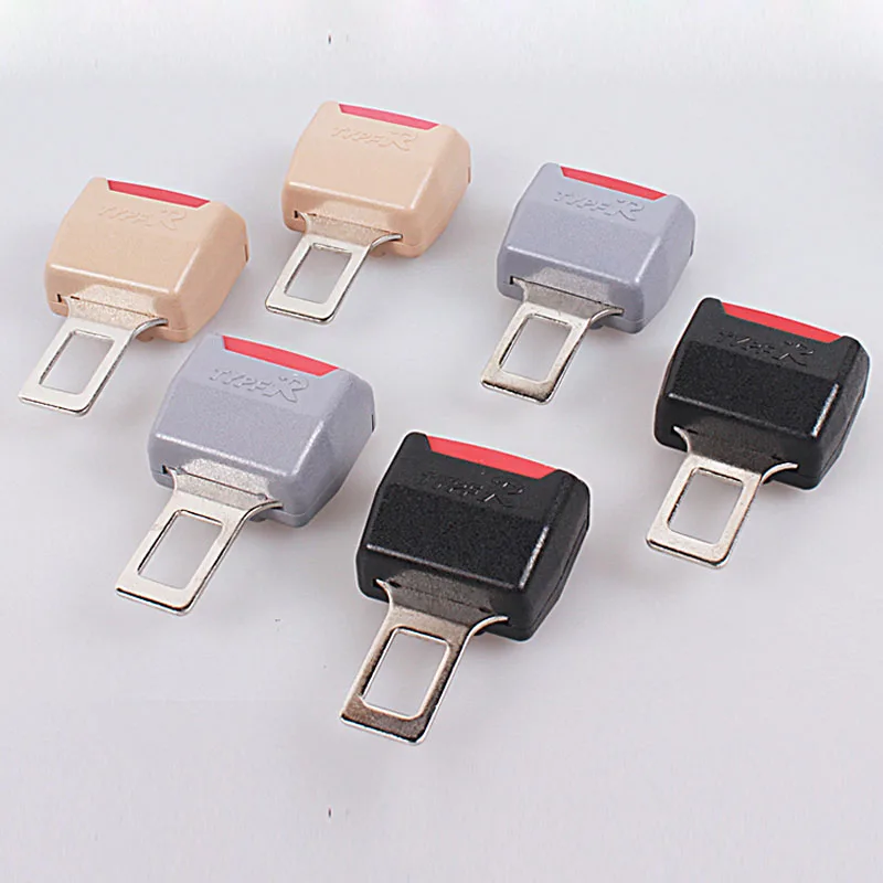 Top quality durable 2pcs Universal Car Clip Extender Plug Black Gray Beig photo