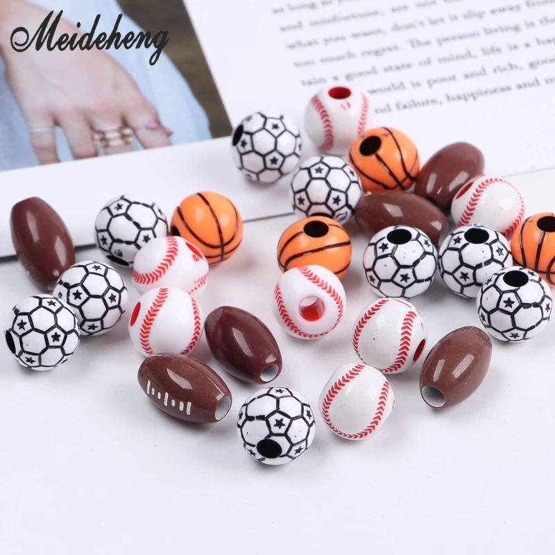 

40PCS Multi Ball mix Acrylic DIY 12mm Randomly Slime Beads Pendant Femme accessories Bracelet department Spacer Necklace making