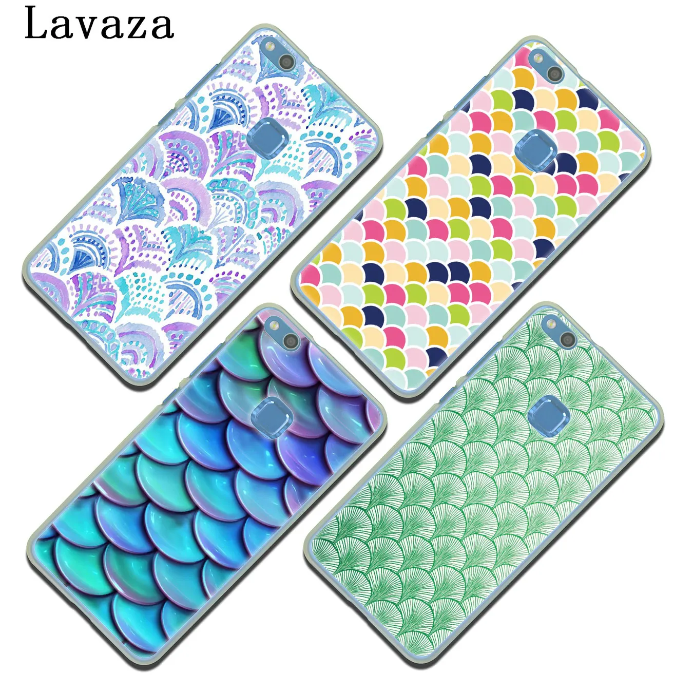 Lavaza цветной чехол в горошек для мобильного телефона с русалочкой Huawei Mate 30 10 20 Pro Lite