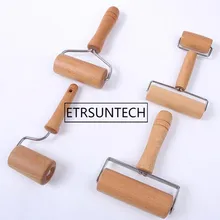 50 шт. деревянная антипригарная скалка для помадки торта тесто ролик украшения торта ролик для пиццы выпечка инструмент