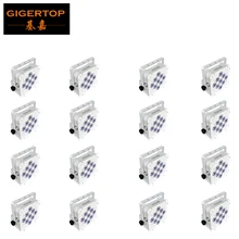 16 XLOT 9x18 Вт 6в1 RGBAW УФ батарея питание беспроводной светодиодный плоский Par свет 160 Вт пульт дистанционного управления креативным освещением Live развлечения