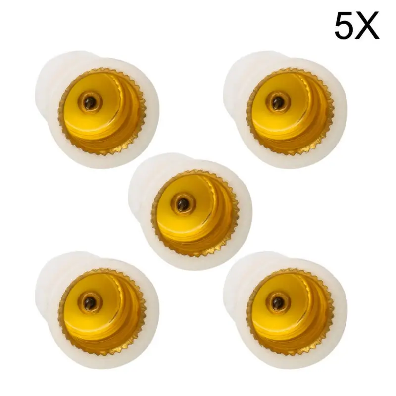 5x E12 Candle Candelabra Light Socket Lamp Holder Base with Leadsin