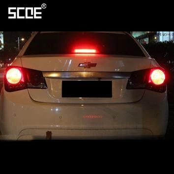 

SCOE 2x30SMD Nichia Chips 5050LED Brake Light Tail Light LED Light Source For Chevrolet Cruze J300 J305 J308 High Bright Red