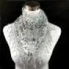 Для женщин шарф модный прозрачный кружевной шарф с кисточками шарф шелковая печать шарф, шаль, воротник вязанный шарфы Для женщин Hiver Femme;#10 - Цвет: K