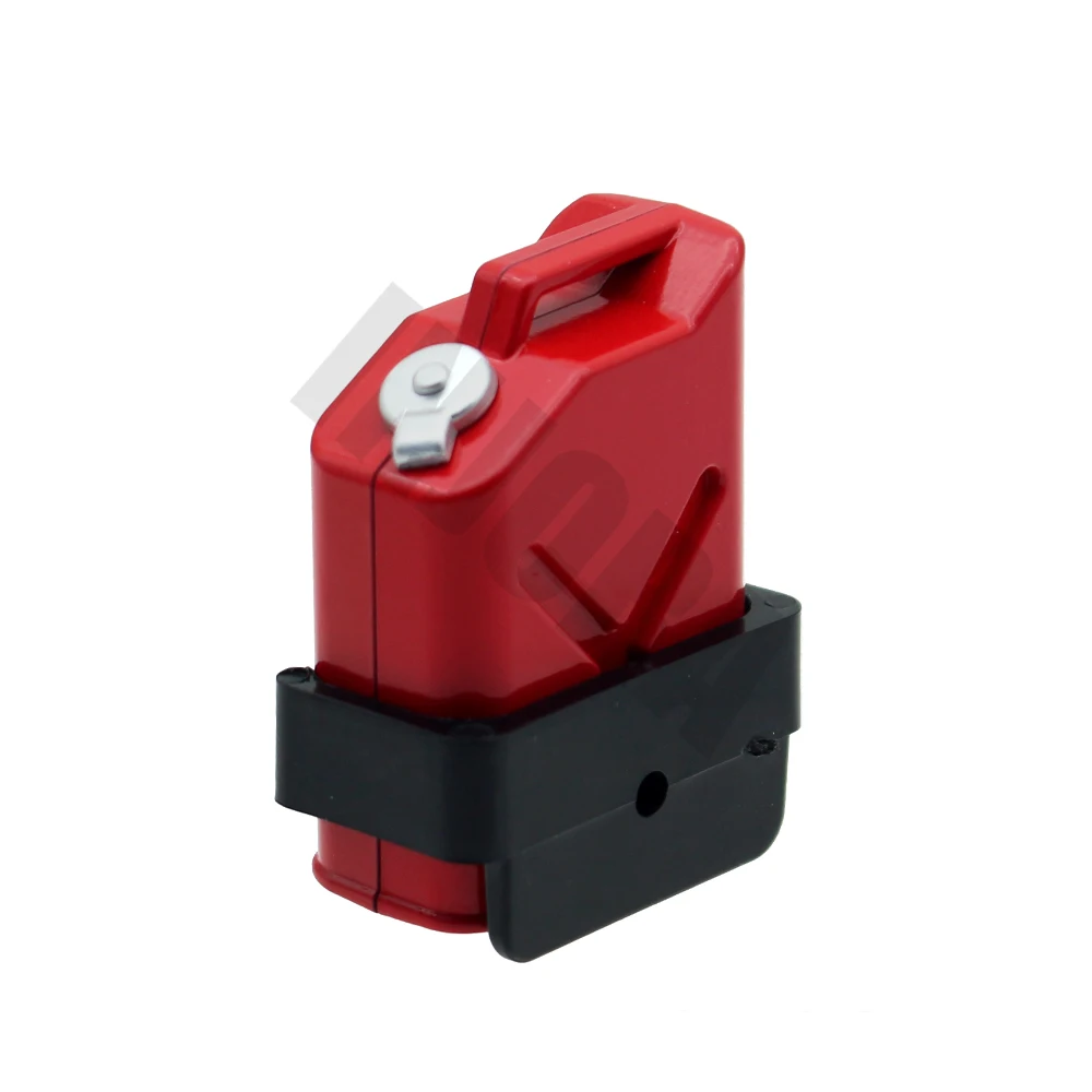 

1PCS Metal Red Fuel Tank 1:10 RC Crawler Car Accessories for TRAXXAS TRX4 TRX-4 TAMIYA CC01 Axial SCX10 90046 D90 D110 TF2