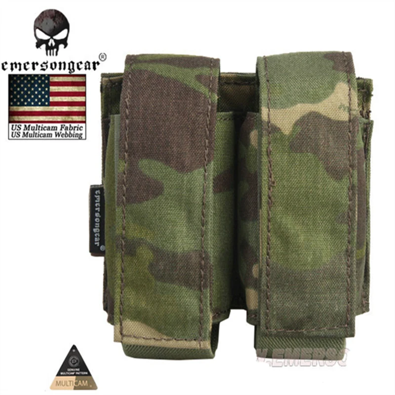EMERSONGEAR LBT Стиль 40 мм двойной чехол для охоты военный страйкбола пейнтбола Мягкая