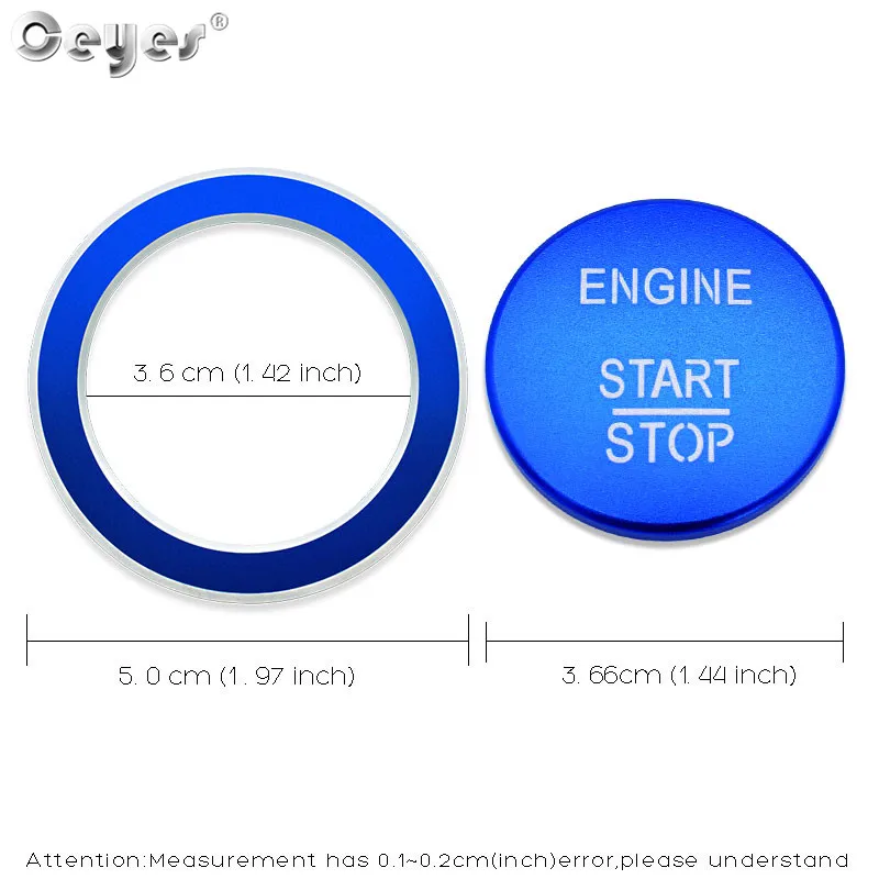 Car Start Engine Button Key Ring for MERCEDES (4)
