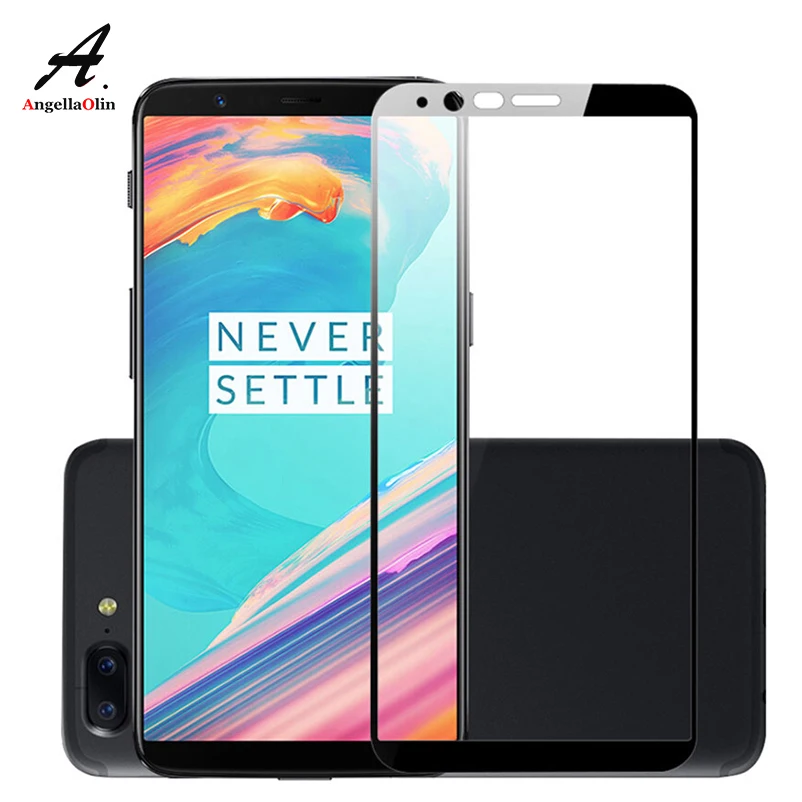 AngellaOlin 9H полное покрытие закаленное стекло протектор экрана для Oneplus 7 Plus 6T 6 One 1 + 3T