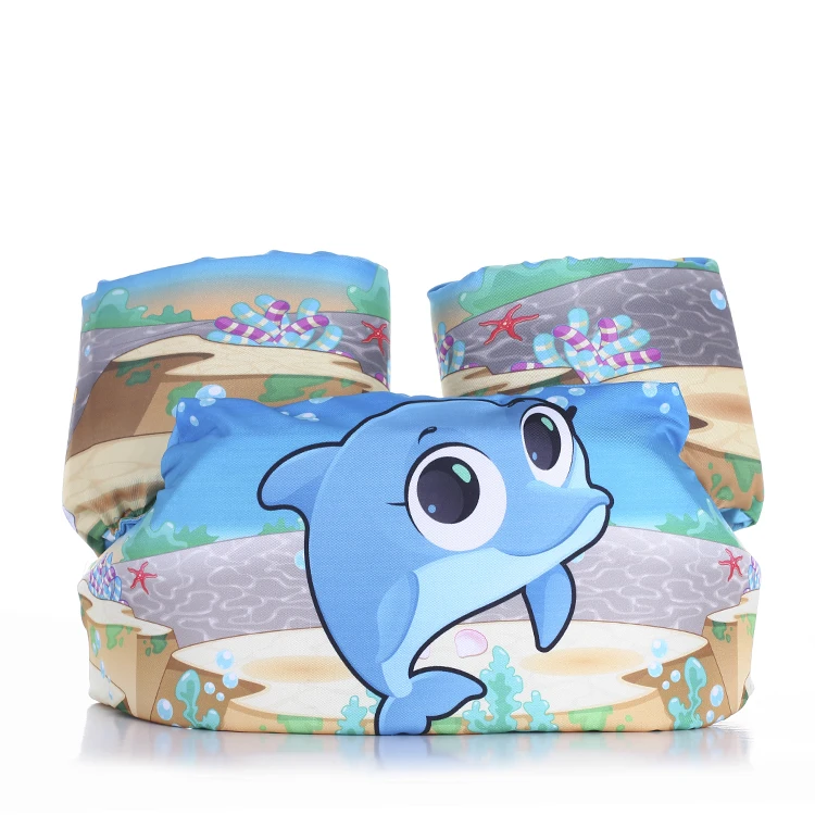 Child swim rings new style Baby life jacket baby life vest  Children Kids Water Sports Foam arm rings age 2-6 Polyester fiber