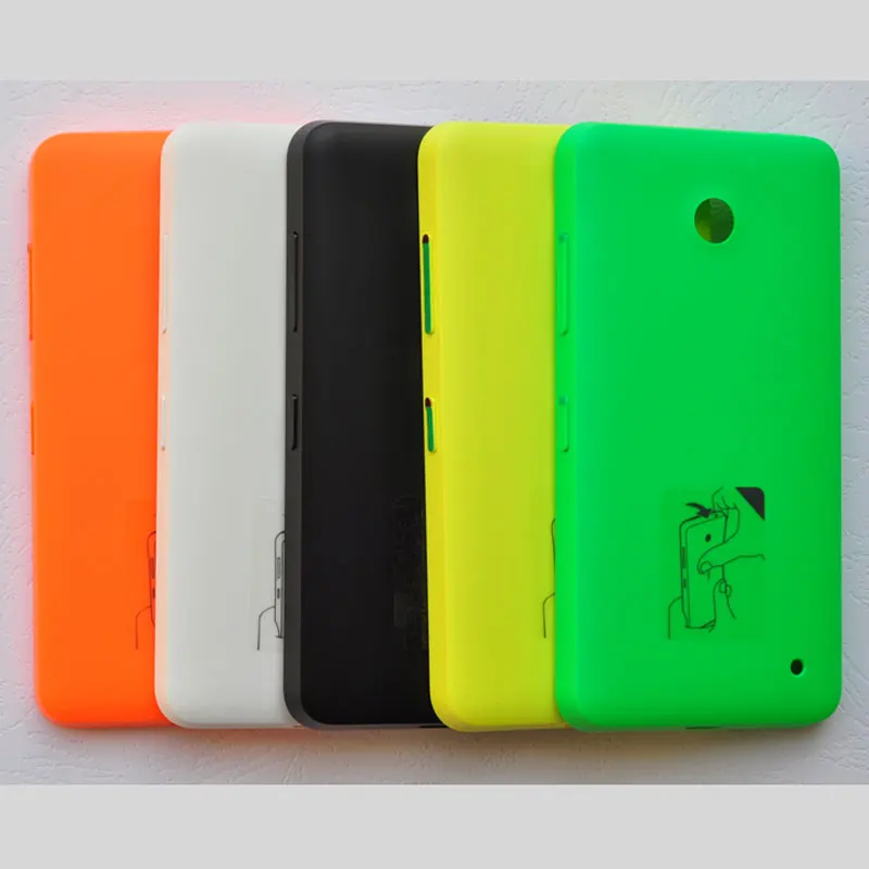 BINYEAE пластиковая крышка аккумулятора редкий корпус для Microsoft Nokia Lumia 630 635 636 638