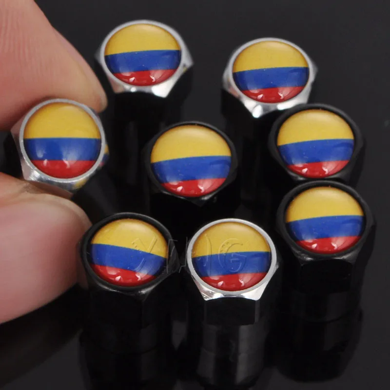 Автомобильные шины 4 шт./компл. Colombia колпачки для автомобильных шин пылезащитные