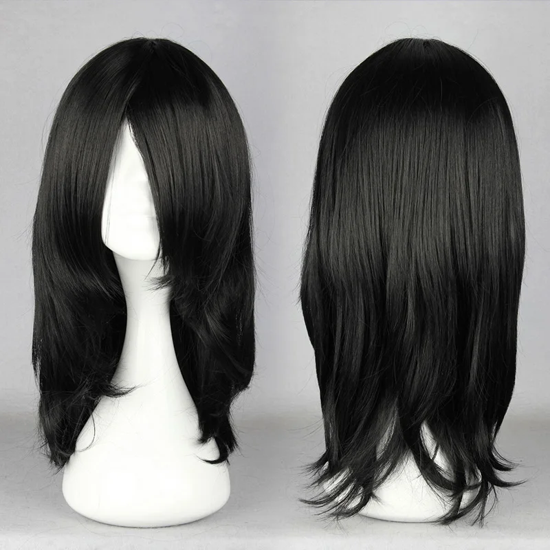 Anime Naruto Orochimaru 60cm Black Cosplay Hair Headwear Accessories | Тематическая одежда и униформа