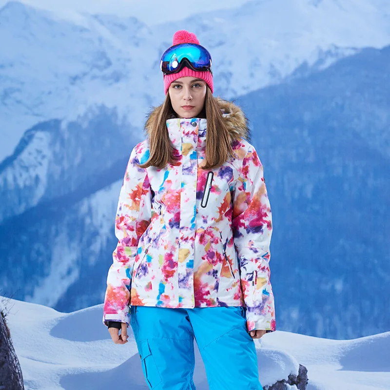 Women's Winter Waterproof Coat Pants Sport Ski Suits Jacket Snowboard Clothing N 