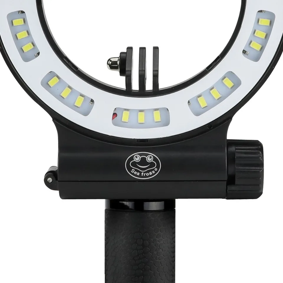 【新品未使用】ダイビングリングライト Seafrogs SL-108【即購入可】 Seafrogs SL-108 Model 1200LM 40m/130ft Ring Light For Macro