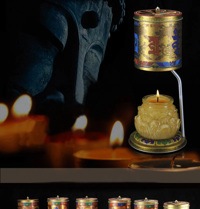 fire prayer wheel buddha supply worship6
