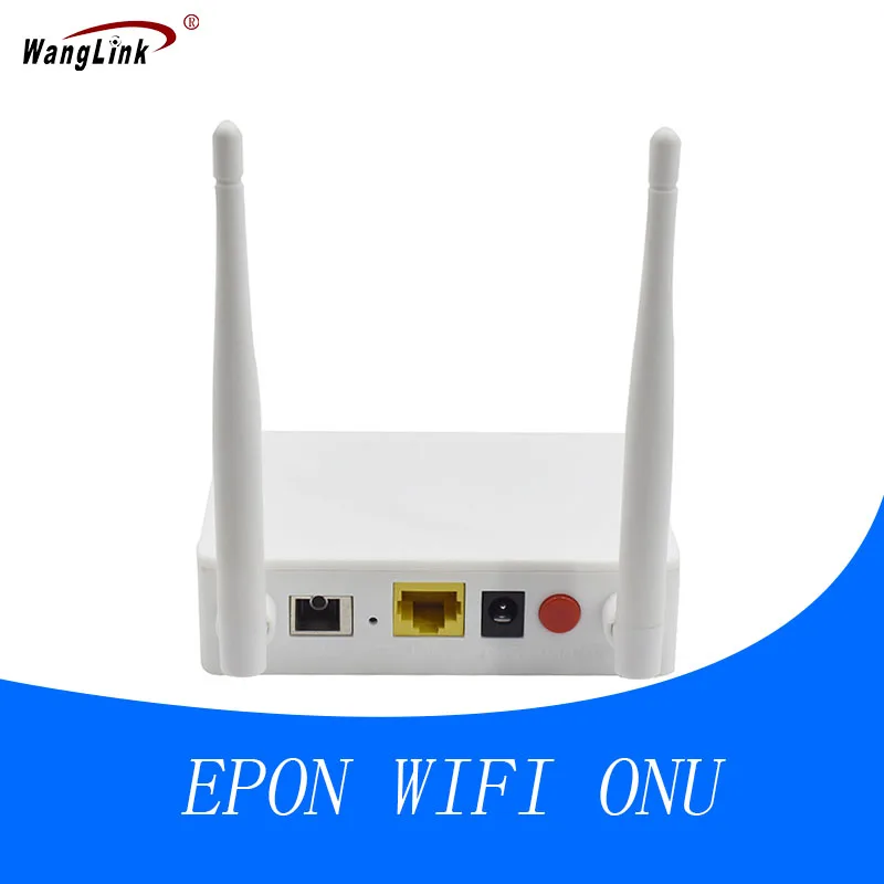 Wanglink Беспроводной Wi Fi роутер EPON ONU с WiFi 2 антенны гигабитный 1 порт