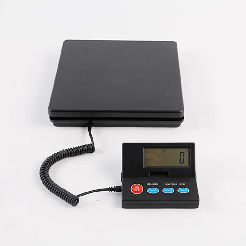 Goede 50 kg 2g Hoge Precisie Post Pakketservice Schaal Elektronische Digitale Platform Post Wegen Bench Schaal