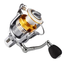 1000-6000All металлическая головка рыболовное колесо 11 оси спиннинга манжета колеса 5,2: 1