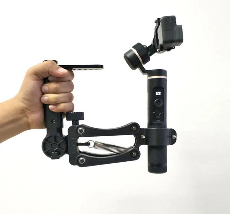  4 Axis Gimbal Stabilizer Spring Shock Absorbing w/Handle Handlebars Tripod 400-1300g Weight Bear fr