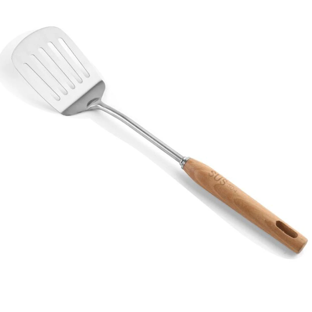 MagiDeal Kitchen Tools Skimmer Spoon Straining Fry Cooking Soup Mesh Strainer Spider Scoop Cooking Tool