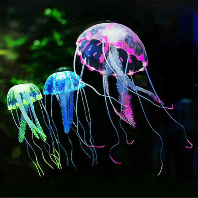 2 шт. искусственные Медузы для аквариума|fish decoration|artificial jellyfishjelly fish |