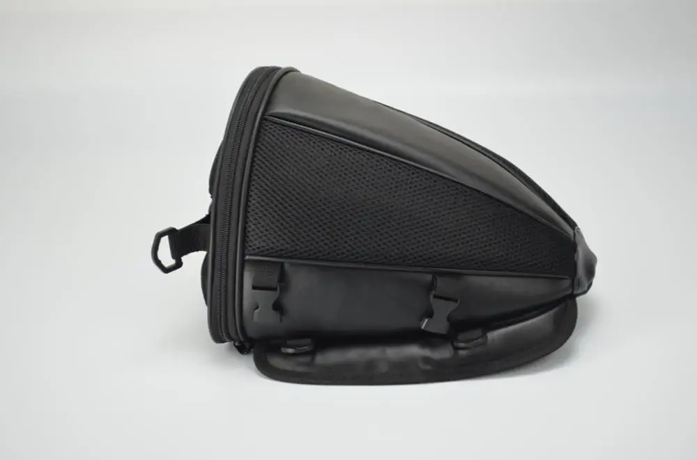 Черный OE мотоцикл хвост мешок легко установить велосипедная сумка Mochila - Цвет: Черный
