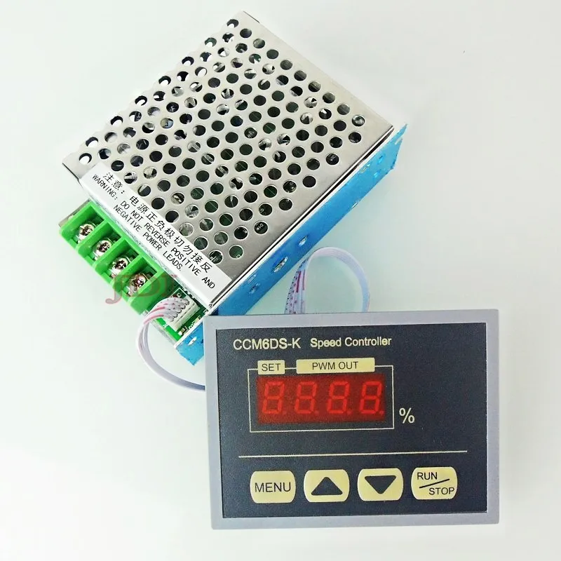 

Digital Display Pulse Width Modulator PWM DC Motor Speed Control Controller 12V-80V 30A
