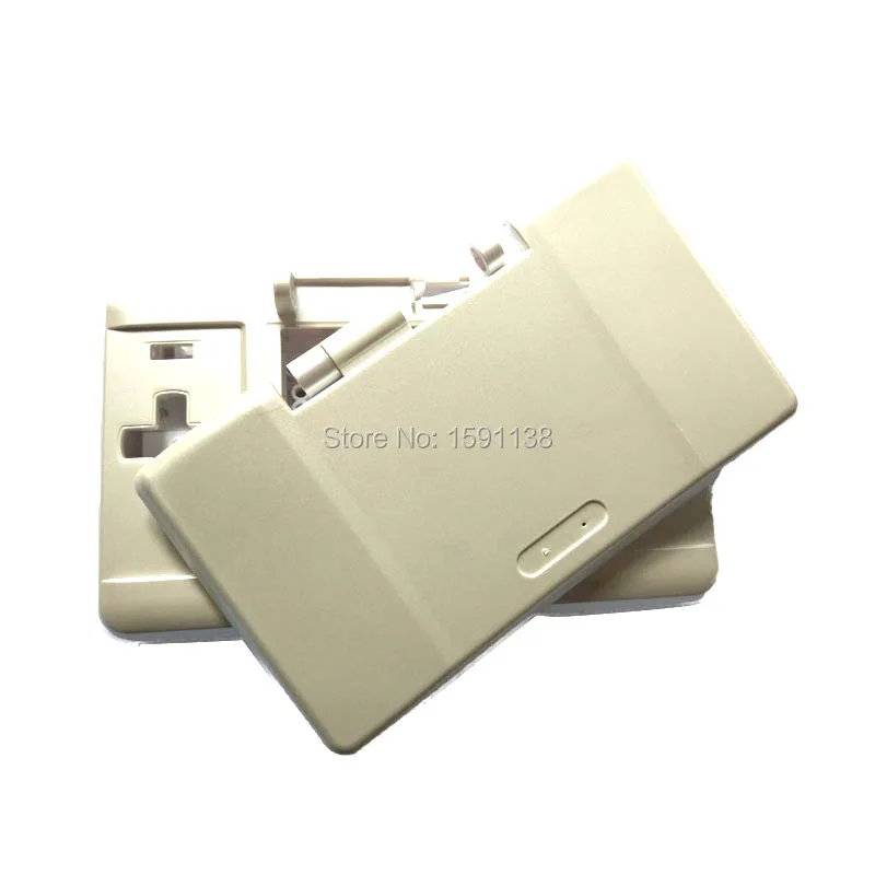 Белый и железный серый цвет пластиковый корпус чехол игровая консоль для DS крышка сменная оболочка для двойной ndsnorddo экран DS