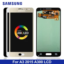 Супер AMOLED ЖК-экран для SAMSUNG Galaxy A3 дисплей A300 A300H A300F A300FU сенсорный экран дигитайзер Замена