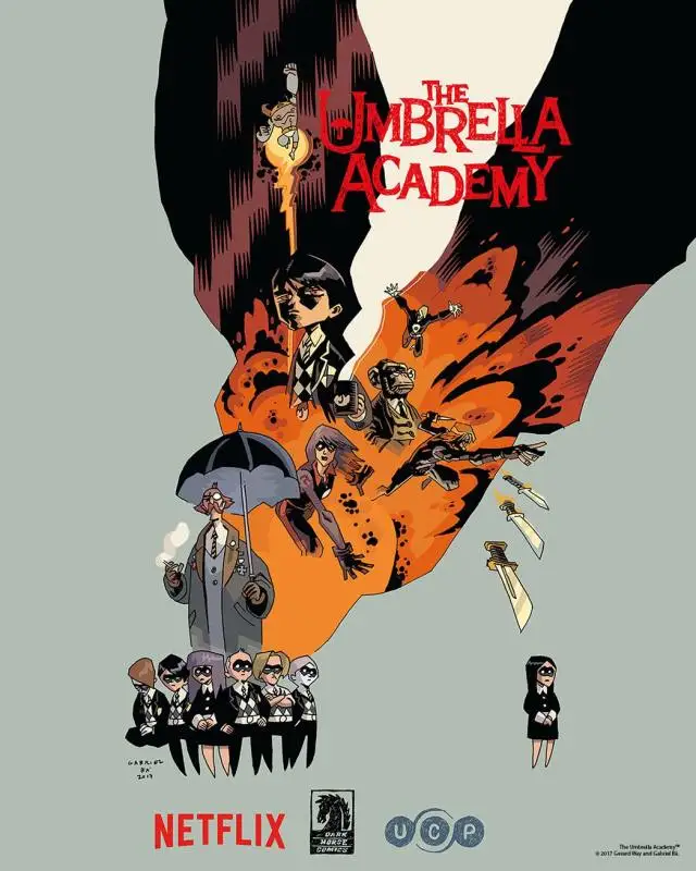 

The Umbrella Academy New Art TV Series Custom Art Print Light Canvas Poster 12x18 24x36 27x40inch For Living Room B-346