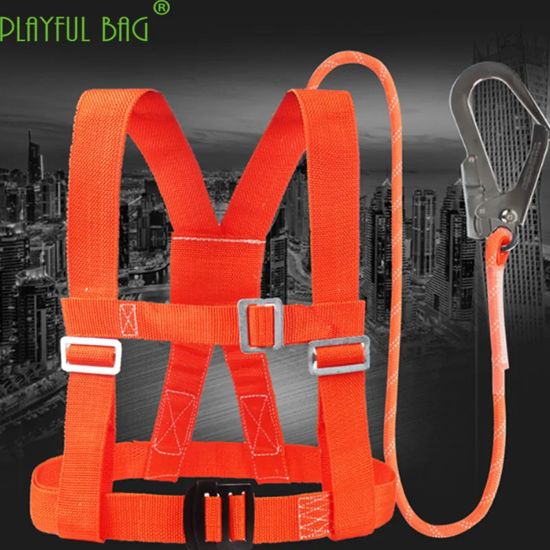 

Double back Fall-proof safety rope for buildings in outdoor construction site of electricians working at high altitude ZL03