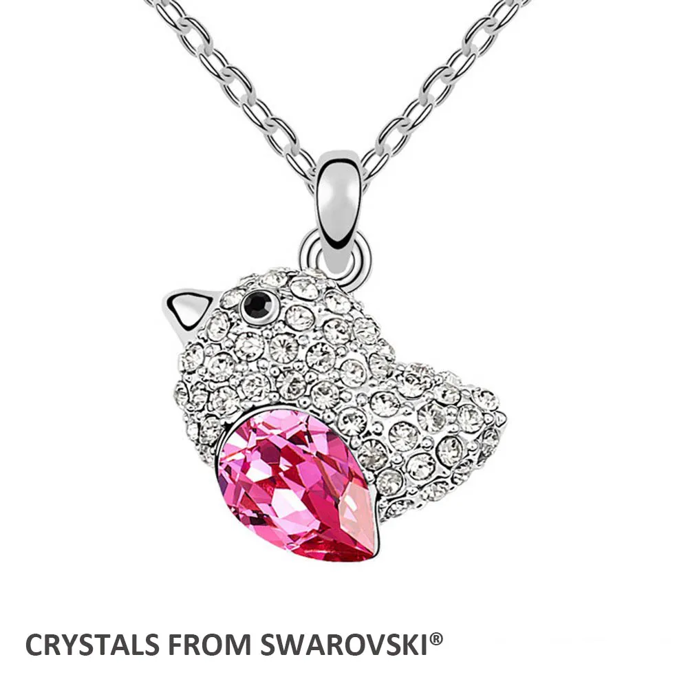 

Mother's Day gift! crystal bird pendant necklace With Crystals from SWAROVSKI for Valentine's Day gift