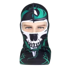 3D кошка собака животное велосипед шапки сноуборд Тигр вечерние Хэллоуин-шлем Лайнер Зимний теплый ПЭТ Полный лица маска