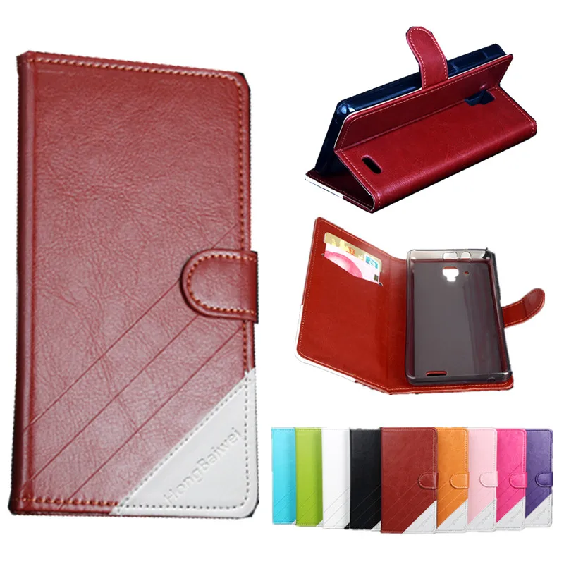 

Phone Case For Lenovo A536 Baiwei brand Fashion High Quality Leather Flip Cover With Card Slot Cellphone Covers Phone Cases