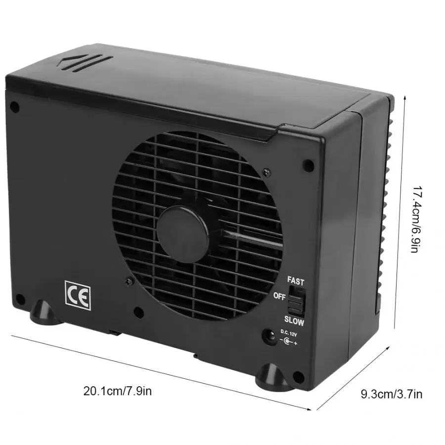12/24V Портативный Автомобильный Вентилятор Кондиционер домашнего автомобиля кулер вентилятор охлаждения воды Ice испарительного кондиционера для автомобиля